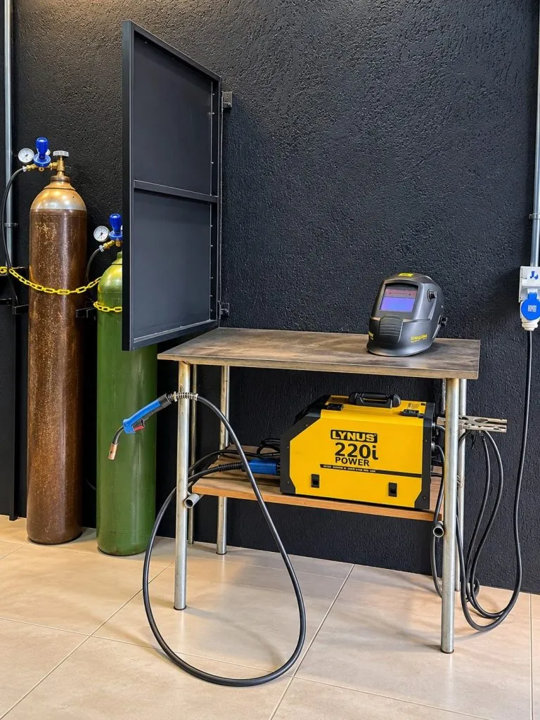 TK Treinamento Industrial laboratorio soldagem