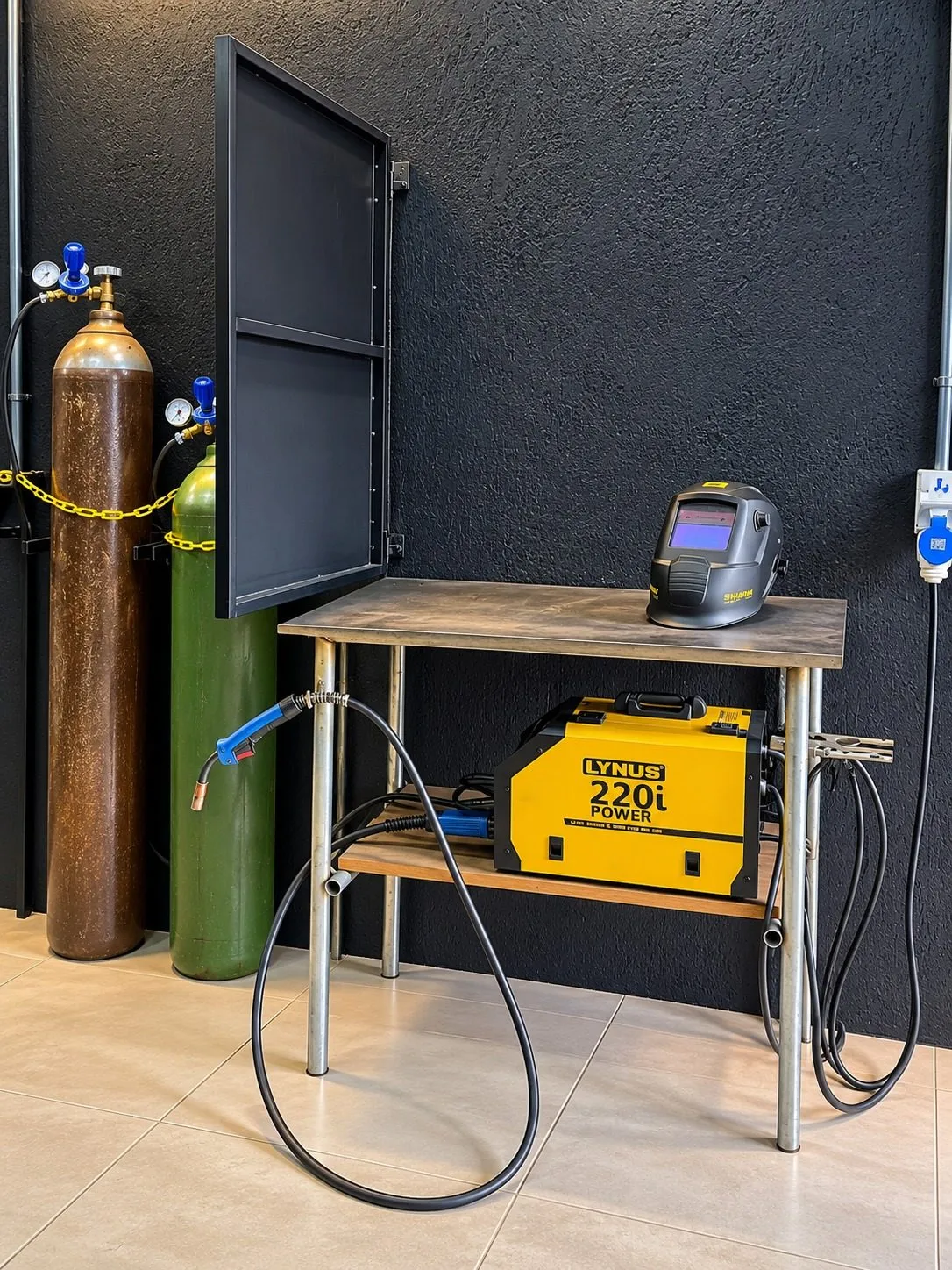 TK Treinamento Industrial laboratorio soldagem