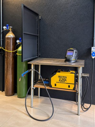 TK Treinamento Industrial laboratorio soldagem